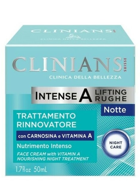 Clinians Intense A Lifting Rughe Trattamento Rinnovatore Notte - 50 Ml