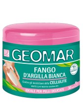 Geomar Fango D'argilla Bianca Pelli Delicate - 650 Ml