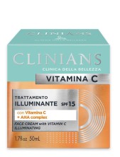 Clinians Vitamina C Trattamento Illuminante Spf15 + Aha Complex - 50 Ml