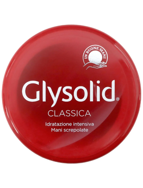 Glysolid Classica  Crema Mani Idratazione Intensiva Mani Screpolate 100 Ml