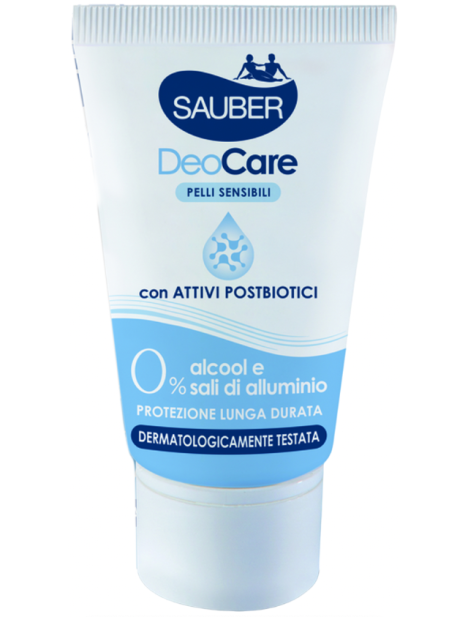 Sauber Deo Care Pelli Sensibili Con Attivi Postbiotici Deodorante In Crema 35 Ml