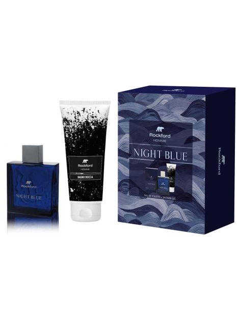 Rockford Cofanetto Night Blue Homme – Eau De Toilette 100 Ml + Gel Doccia 200 Ml