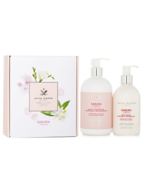 Acca Kappa Cofanetto Sakura Tokyo Shower Gel 500 Ml + Body Lotion 300 Ml