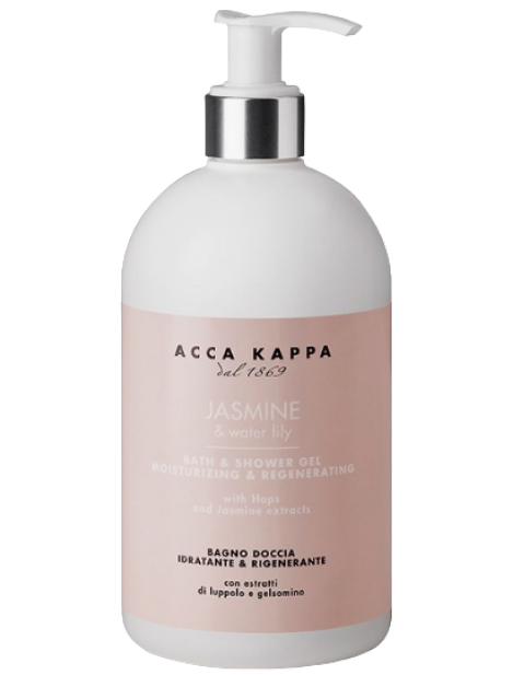 Acca Kappa Jasmine & Water Lily Bath En Shower Gel Bagno Doccia 500 Ml