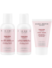 Acca Kappa Cofanetto Sakura Tokyo Crema Mani 75 Ml + Bagno Doccia 100 Ml + Latte Per Il Corpo 100 Ml