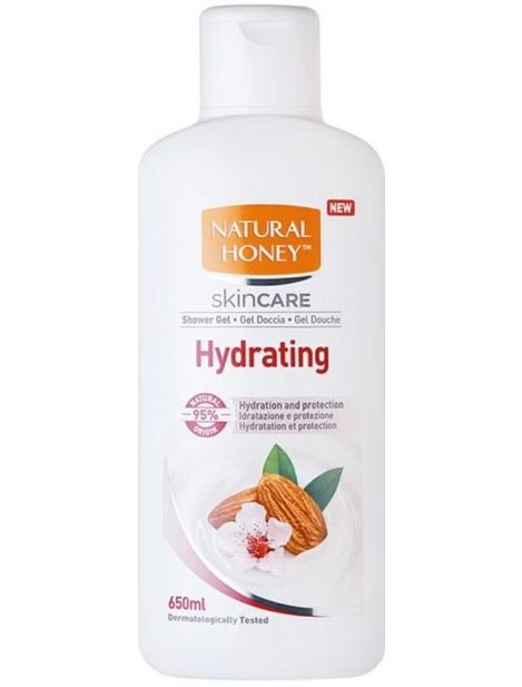 Revlon Natural Honey Hydrating Mandorla Gel Doccia 650 Ml