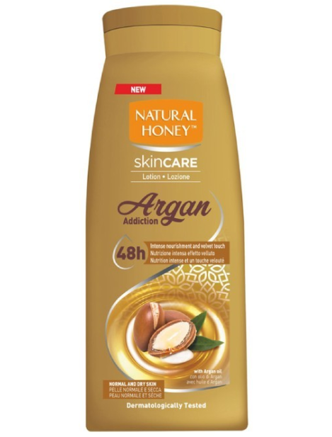 Revlon Natural Honey Argan Addiction Lozione Corpo Nutriente 330 Ml