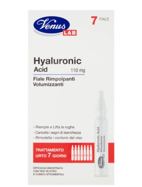 Venus Hyaluronic Acid Fiale Rimpolpante Volumizzanti - 7 X 2 Ml