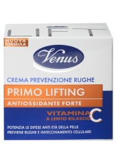 Venus Crema Prevenzione Rughe Primo Lifting Antiossidante Forte Vitamina C - 50 Ml