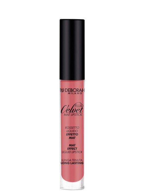 Deborah Fluid Velvet Mat Lisptick Rossetto Liquido - 2 Romantic Pink