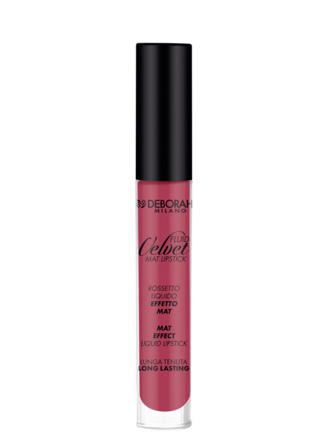 Deborah Fluid Velvet Mat Lipstick Rossetto Liquido - 8 Classy Mauve