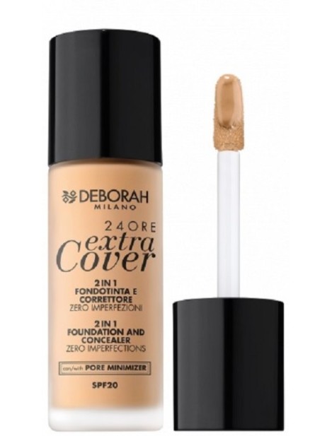 Deborah 24 Ore Extra Cover 2 In 1 Fondotinta E Correttore Spf20 - 03 Sand