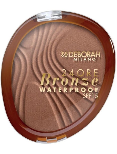 Deborah 24 Ore Bronze Waterproof Spf15 - 2 Dark Rose