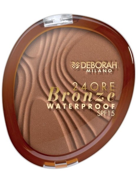 Deborah 24 Ore Bronze Waterproof Spf15 - 4 Dark Beige