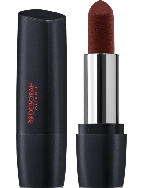 Deborah Milano Red Mat Rossetto Finish Ultra-Opaco - 02 Dark Brown