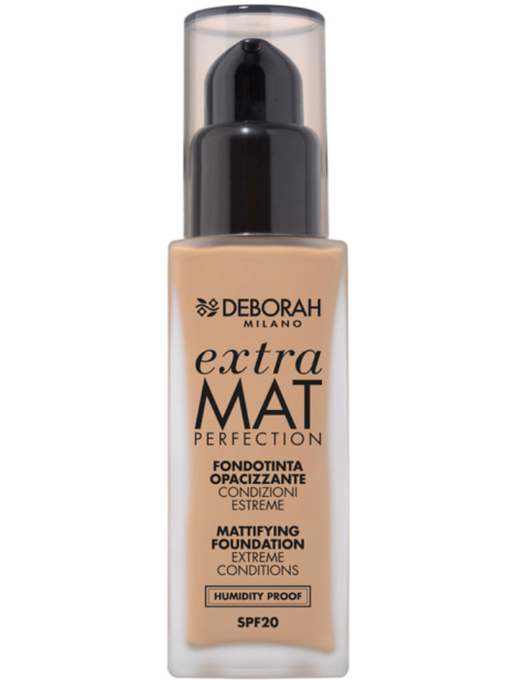 Deborah Extra Mat Perfection Fondotinta Opacizzante Spf20 - 3.3 Gold