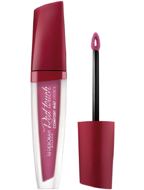 Deborah Red Touch Comfort Mat Lipstick Rossetto Liquido Finish Ultra-Opaco - 003 Light Mauve