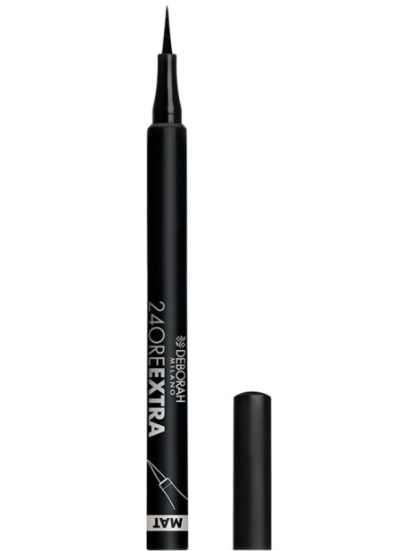 Deborah 24Ore Extra Eyeliner - Black Mat