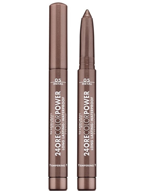 Deborah 24Ore Color Power Ombretto Lunga Tenuta Waterproof - 05 Brown