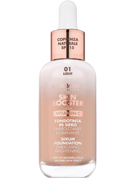 Deborah Skin Booster Con Vitamina C Fondotinta In Siero - 01 Light