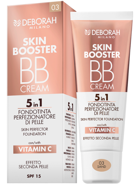 Deborah Skin Booster Bb Cream Effetto Seconda Pelle - 03 Sand