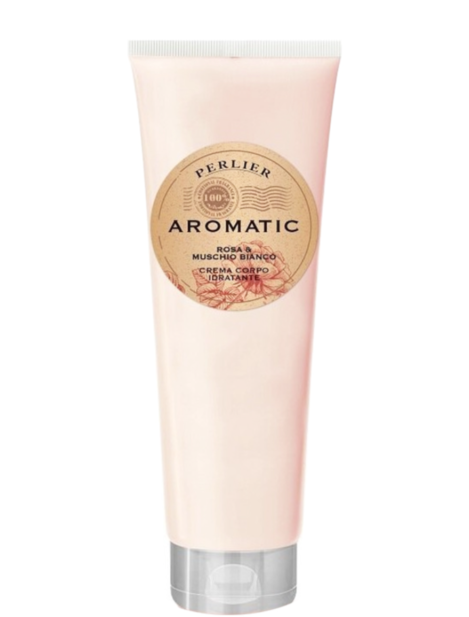 Perlier Aromatic Rosa & Muschio Bianco Crema Corpo Idratante - 250 Ml