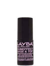 Layla Layba Gel Polish Gumeffect Base E Top Coat Smalto Unghie - 5ml