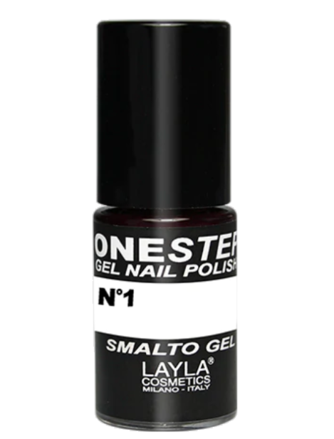 Layla One Step Gel Nail Polish Smalto Semipermanente 5 Ml - N.1 White