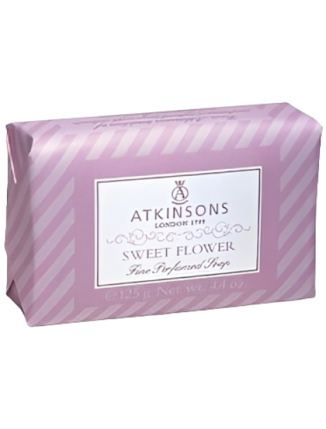 Atkinsons Fine Perfumed Soap Sweet Flower Sapone Solido Profumato 125 Gr