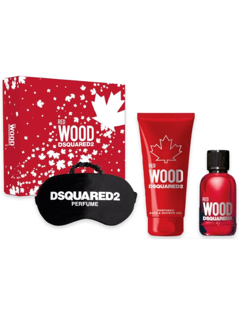 Dsquared2 Cofanetto Red Femme Eau De Toilette 50 Ml + Shower Gel 100 Ml + Night Mask