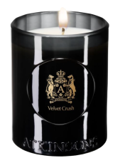 Atkinsons 1799 A Touch Of Glass Scented Candle Velvet Crush  – Candela Profumata Cotta Di Velluto 200 G
