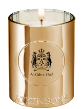 Atkinsons 1799 A Touch Of Glass Scented Candle An Ode To Oud – Candela Profumata Un'ode All'oud 200 G