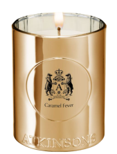 Atkinsons 1799 A Touch Of Glass Scented Candle Caramel Fever – Candela Profumata Febbre Da Caramello 200 G