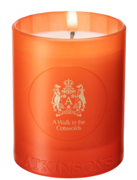 Atkinsons 1799 A Touch Of Glass Scented Candle A Walk In The Cotswolds – Candela Profumata Una Passeggiata Nelle Cotswolds 200 G