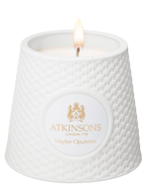 Atkinsons 1799 Lights Of London Scented Candle Mayfair Opulence – Candela Profumata 200 G