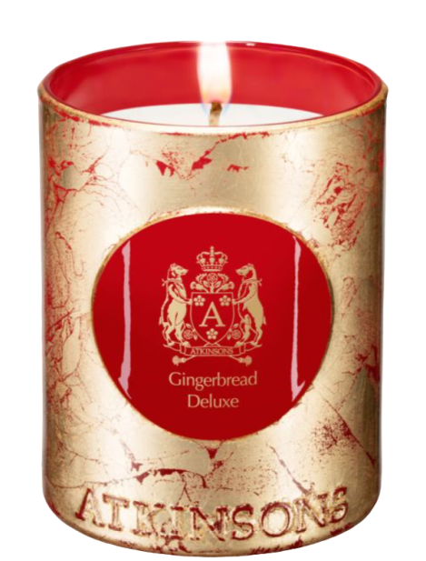 Atkinsons 1799 Tea Tale Collection Scented Candle Gingerbread Deluxe – Candela Profumata 200 G