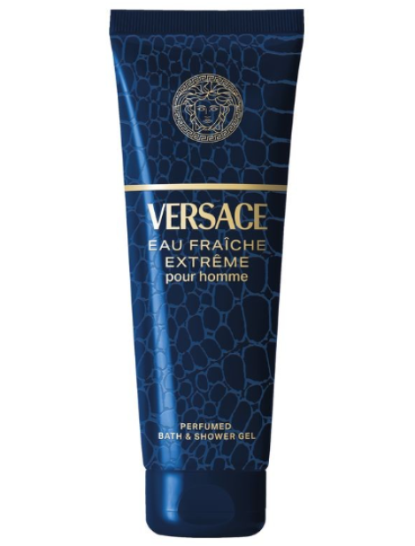 Versace Eau Fraiche Extrême Perfumed Pour Homme Bath & Shower Gel Bagnoschiuma Profumato 250 Ml Versace Eau Fraiche Extrême Perfumed Pour Homme Bath & Shower Gel Bagnoschiuma Profumato 250 Ml