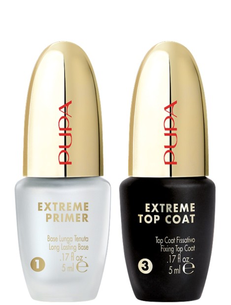 Pupa Lasting Color Extreme Kit Primer E Top Coat