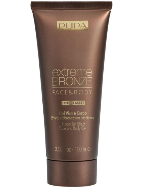 Pupa Milano Extreme Bronze Gel Viso E Corpo Effetto Abbronzatura Istantanea 100Ml - 001 Light Skin