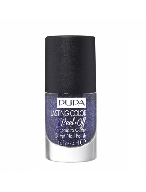 Pupa Lasting Color Peel-Off Smalto Glitter 4Ml - 12 Juice Purple