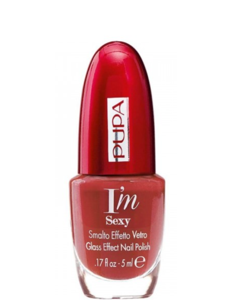 Pupa I'm Sexy Smalto Effetto Vetro 5 Ml - 002 Rouge Excess