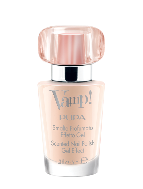 Pupa Vamp! Smalto Profumato Effetto Gel Fragranza Rosa - 102 Feminine Pink