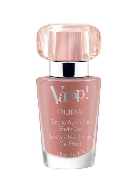 Pupa Vamp! Smalto Profumato Effetto Gel Fragranza Rosa - 104 Romantic Rose