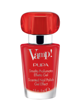 Pupa Vamp! Smalto Profumato Effetto Gel Fragranza Rossa - 202 Carnal Red