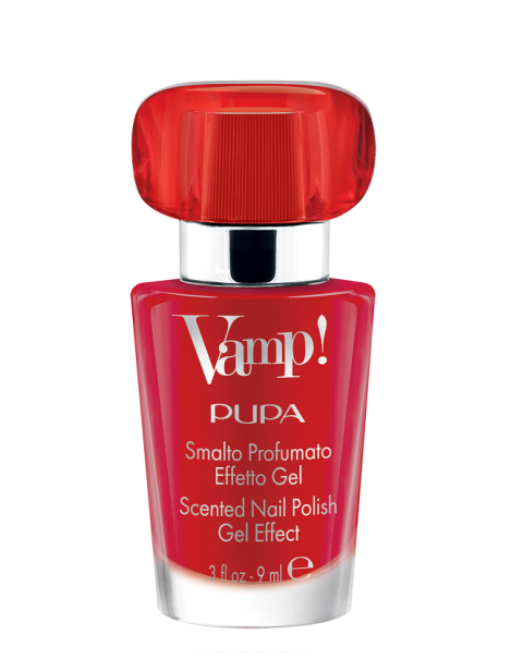 Pupa Vamp! Smalto Profumato Effetto Gel Fragranza Rossa - 203 Sensual Red