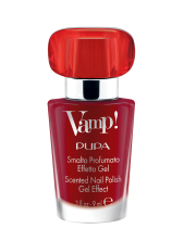 Pupa Vamp! Smalto Profumato Effetto Gel Fragranza Rossa - 204 Passionate Red