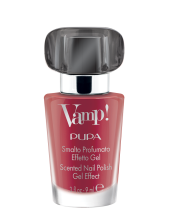 Pupa Vamp! Smalto Profumato Effetto Gel Fragranza Nera - 301 Dirty Pink