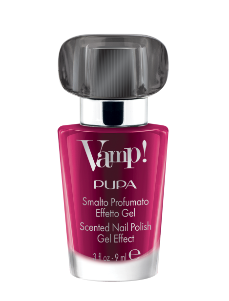 Pupa Vamp! Smalto Profumato Effetto Gel Fragranza Nera - 303 Audacious Purple