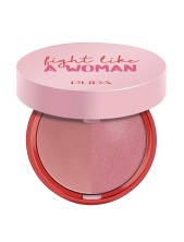 Pupa Fight Like A Woman Extreme Blush Duo - 001 Wild Rose/pink Party