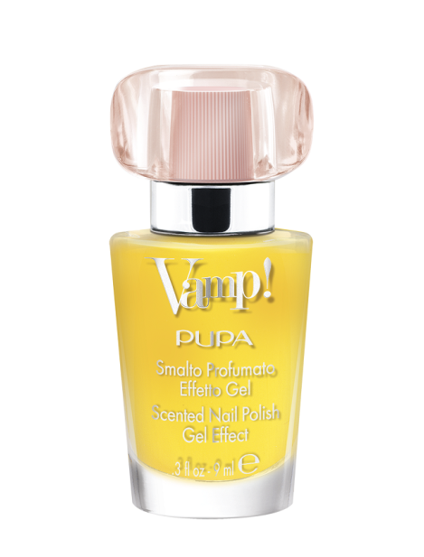 Pupa Vamp! Smalto Profumato Effetto Gel Sfumature Pastello - 109 Brilliant Yellow